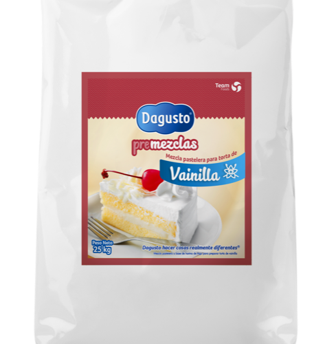 Dagusto Premezcla Torta Vainilla 25KG