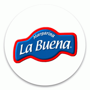 Logo margarina La Buena de Team Foods