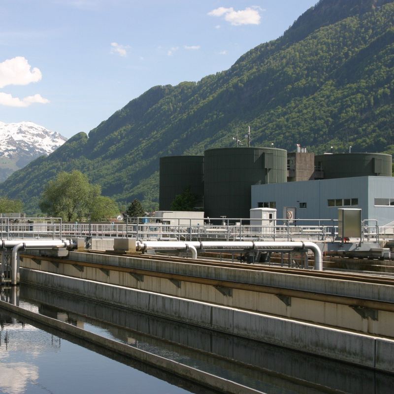 Planta de tratamiento de aguas residuales en empresas